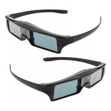 2 Peças De Óculos Ativos Dlp link 3d Recarregáveis De 144 Hz