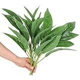 2 Peças De Plantas Artificiais Spathiphyllum Antúrio Falso Realista Folhas De Lírio Da Paz Arbusto Para Decoração De Plantador De Jardim Interno E Externo