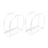 2 Peças De Porta Guardanapos Transparentes Para Mesas Porta Guardanapos De Café Porta Guardanapos De Acrílico Porta Guardanapos De Papel Dispensador De Lenços Para Bancadas