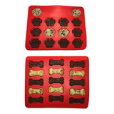 2 Peças De Qualidade Alimentar Puppy Dog Bones Baking Molds