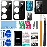2 Peças De Reposição Para Lente De Câmera Traseira Original Soaosdr Para Galaxy Note 20 Ultra 17 5 Cm Com Película Protetora De Lente Adesivo Pré Instalado Kit De Ferramentas De Reparo Manual De