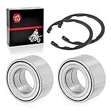 2 Peças De Rolamentos De Roda Dianteira CIRCLIP Para Kawasaki Bayou 300 400 4x4 Prairie KVF 300 360