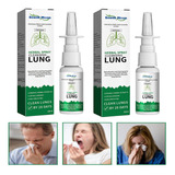 2 Peças De Spray Nasal Que Limpa Os Pulmões Para Ajudar Na R