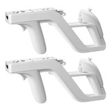 2 Peças De Suporte De Jogo Zapper Para Nintendo Wii Remote 