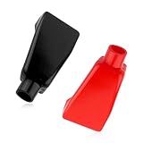 2 Peças De Tampas De Terminal De Bateria De Carro Protetor De Terminal De Bateria De Borracha Retardadora De Chamas Acessórios Universais Para Carros Positivos E Negativos Tampas Protetoras De