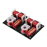 2 Peças Divisor De Frequência De Alto-falante- 2 Vias- 2 Unidades- Placa De Filtro De Som Hi-Fi- Para Tweeter E Woofer Em Amplificador Com Crossover De 3200 Hz