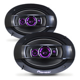 2 Peças Par Alto Falantes 6x9 Pol 200w Rms Pioneer 400w Som
