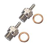 2 Peças ShareGoo Spark Glow Plug No 3 N3 Hot 70117 Para RC Nitro Motores Carro Caminhão Traxxas