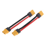 2 Peças Xt60 xt 60 Macho Para Fêmea Plugue Cabo De