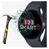 2 Peliculas Protetora De Vidro Temperado Compativel Com Galaxy Watch 7 6 5 4 40mm Fe R860 R861 R865 R900 R905 R930 R935 L300 L305