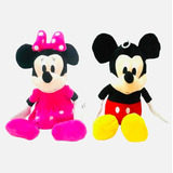 2 Pelucias Minnie Rosa E Mickey