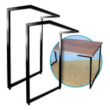 2 Pernas Para Móveis Mesa Estação De Trabalho Industrial Top