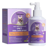 2 Pets Teeth Clean Spray Purificador Oral De Boca Para Anima