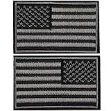 2 Pieces Tactical US American Flag