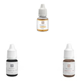 2 Pigmentos Sobrancelha 1 Diluente Nuance Micropigmentação