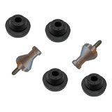 2 Pino Fixador 4 Coxim Caixa De Ar Polo fox space kit Comple