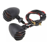 2 Pisca Seta Freio Bullet Moto Custom Suzuki Intruder 125
