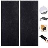 2 Placas De Feltro Autoadesivo Para Pés De Móveis E Cadeiras KIT 02 PEÇAS Placa Grande 24x45cm Autocolante Protetor De Piso Isolamento E Vedação Recortável Feltros Anti Risco Ruídos Deslizante