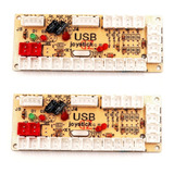 2 Placas Usb Zero Delay Arcade Pc Ps3 Ps4 Sem Sem Cabos