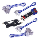 2 Player Arcade Usb Encoder Board Zero Delay Game Controller