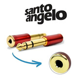 2 Plug Adaptador P2 P10 Estéreo Conector Fone Santo Angelo