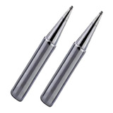 2 Pontas Cônica 1 0mm Para Ferro Estação Solda 936a Hikari