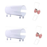 2 Porta Tiara 2 Bico De Pato Acrílico Organizador Promoção