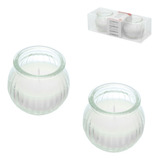 2 Porta Velas De Vidro Alto Brilho Lindo Decoração Com Vela