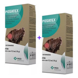 2 Posatex Remédio 17 5ml Otite Cães Anti inflamatório