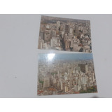 2 Postais De São Paulo Vista Aérea Anos 1980