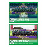 2 Pôsteres A4 Palmeiras Campeão Copa São Paulo 2022 2023
