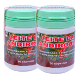 2 Potes Suplemento Natural Leite Da Andiroba Original