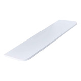 2 Prateleiras Mdf Branco 15mm Arredondada Ver Descrição