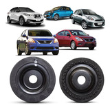 2 Pratos De Mola Superior Dianteiro Nissan Kicks March Versa