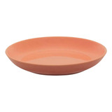 2 Pratos Flat Fundo Apricot Oxford 20 5cm Hotel Mesa Posta