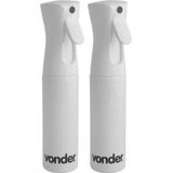 2 Pulverizador Spray Contínuo 200ml Borrifador Névoa Vonder