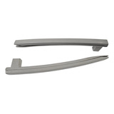 2 Puxadores Geladeira Bosch Kdn50 Orig 641557 641540