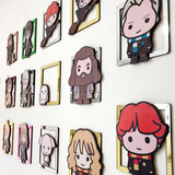 2 Quadrinhos 3d Harry Potter 16x16 Enfeite De Parede Luxo