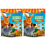 2 Ração Funny Bunny Blend Coelhos