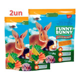 2 Ração Funny Bunny Delícias Da