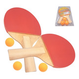 2 Raquetes De Ping Pong Madeira