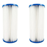 2 Refil Cartucho Plissado Filtro Big Blue 10x4 1 2 Lavavel