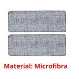 2 Refil Microfibra Para Mop Spray
