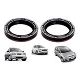 2 Retentor Semi Eixo Fiesta Eco Focus Courier Ka 07284 Bragp