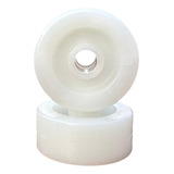 2 Roda Nylon Subida 50x20 Paleteira Frente Ponta Da Lança