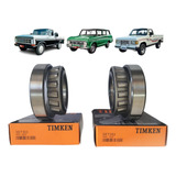 2 Rolamento Lateral Coroa Diferencial Bonanza F1000 Veraneio
