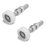 2 Roldanas P Guia Superior Portão Deslizante 35mm Aço nylon