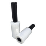 2 Rolo Filme Plastic Stretch P Volante E Mala 10cm C Cabo