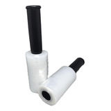 2 Rolo Filme Plastic Stretch P Volante E Mala 10cm C Cabo