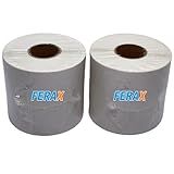 2 Rolos De Etiquetas Térmicas 10x15 Branco 1 000 Rolo Com 500 Etiquetas 10x15 Para E Commerce Correios E Identificação Compatível Com Impressoras Argox Os214 Zebra Elgin